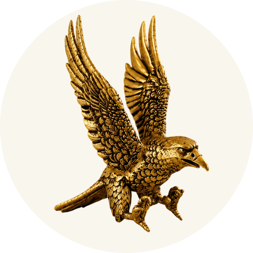 GARUDA BRASS IDOL
