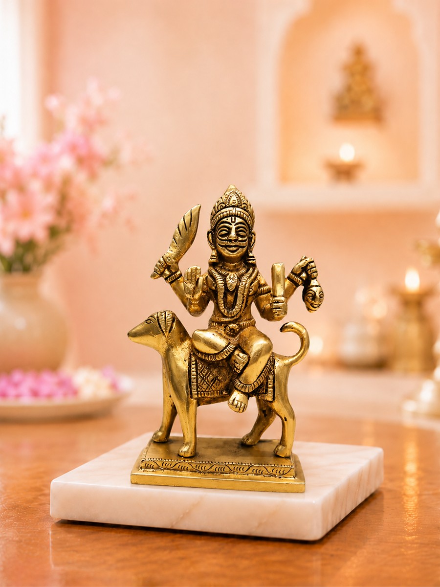 Brass Batuk Bhairav Idol