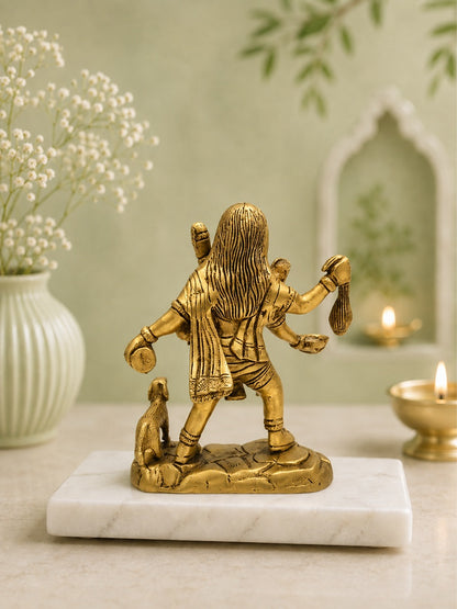 Brass Kaal Bhairav Idol