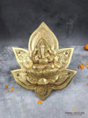 Pure Brass Ganesh Wall Hanging