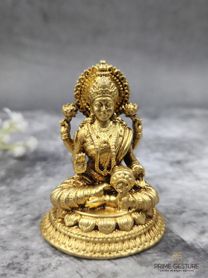 Brass Laxmi Ji Idol – A Symbol of Prosperity & Grace