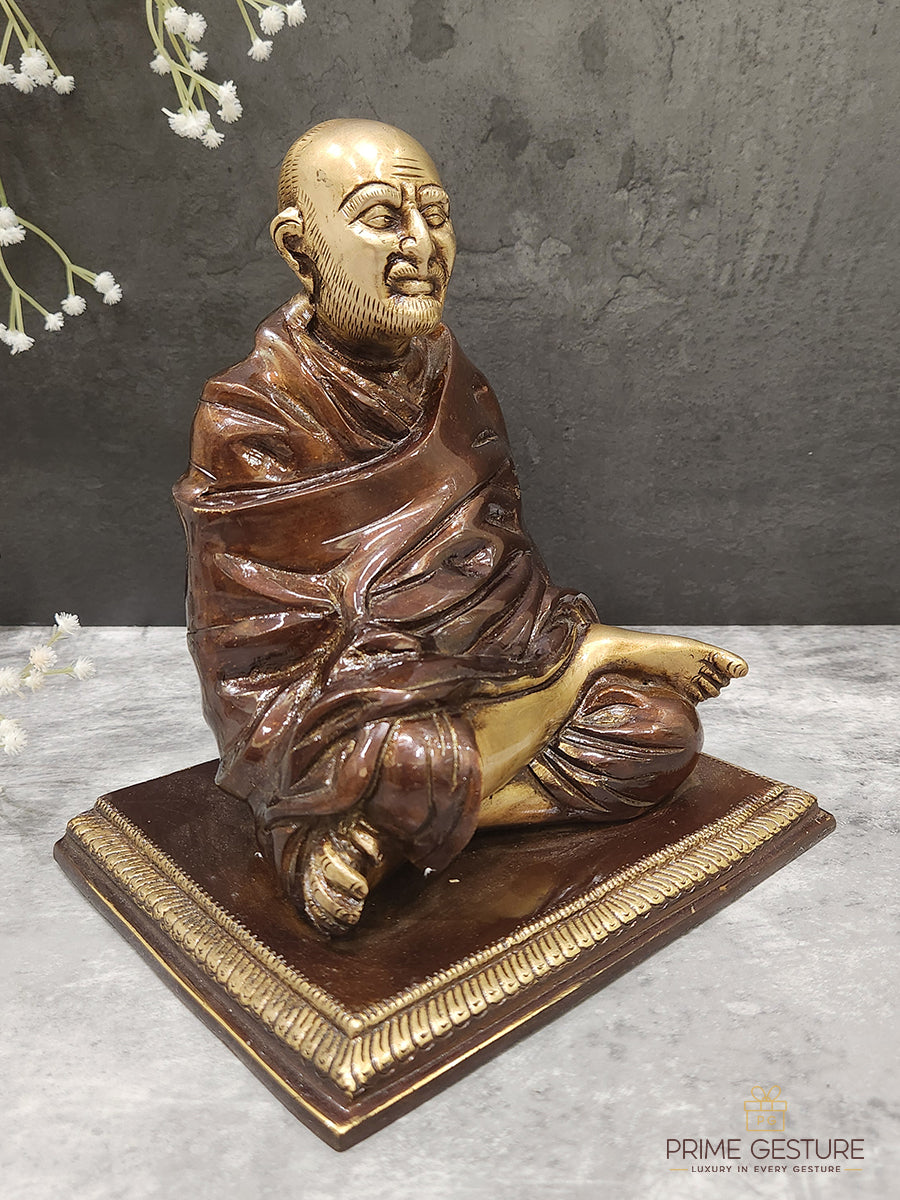 Brass Neem Karoli Baba Idol