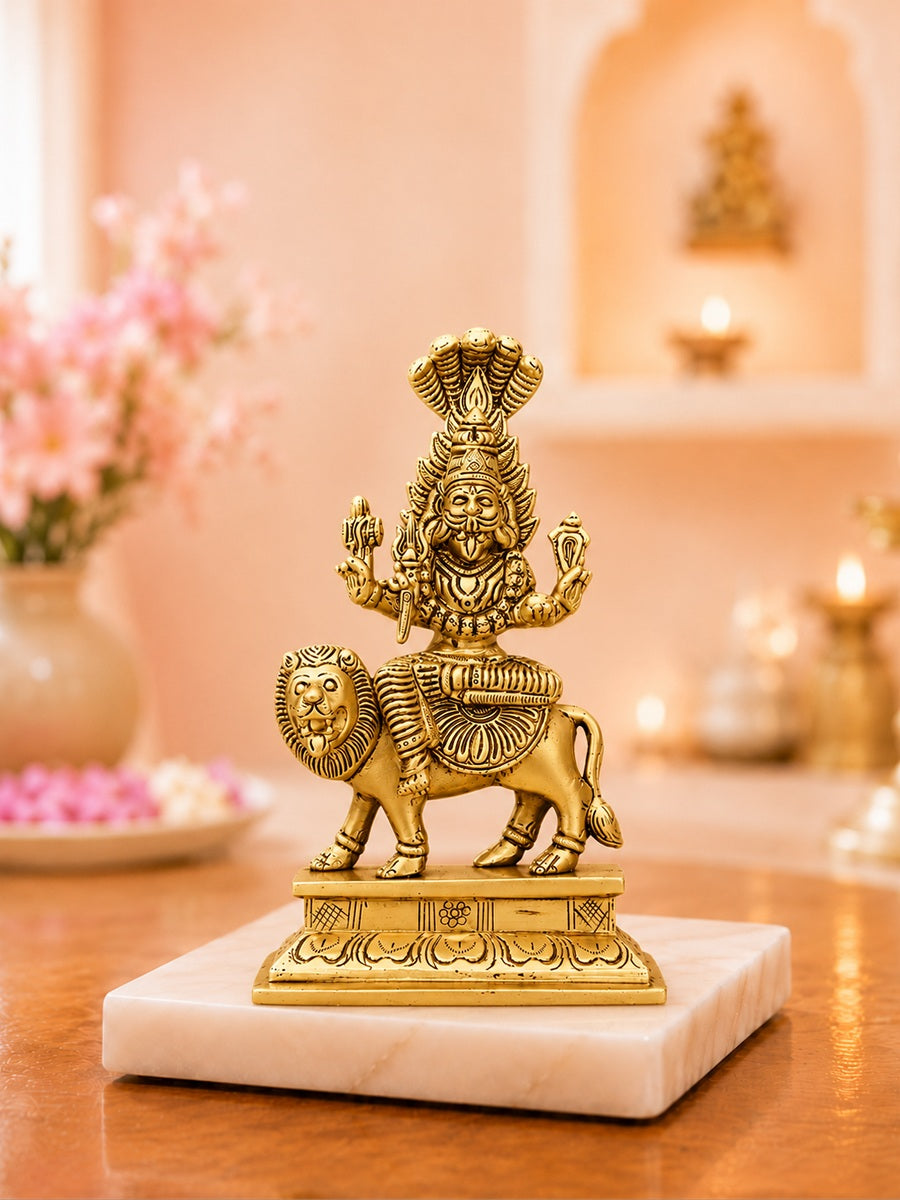 Brass Pratyangira Devi Idol