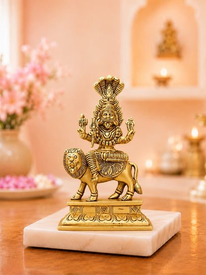 Brass Pratyangira Devi Idol