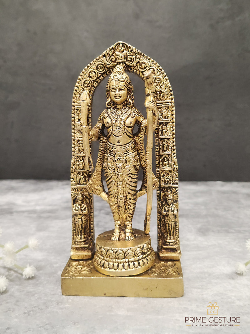 Divine Brass Shree Ram Lalla Idol - Product Dimensions
