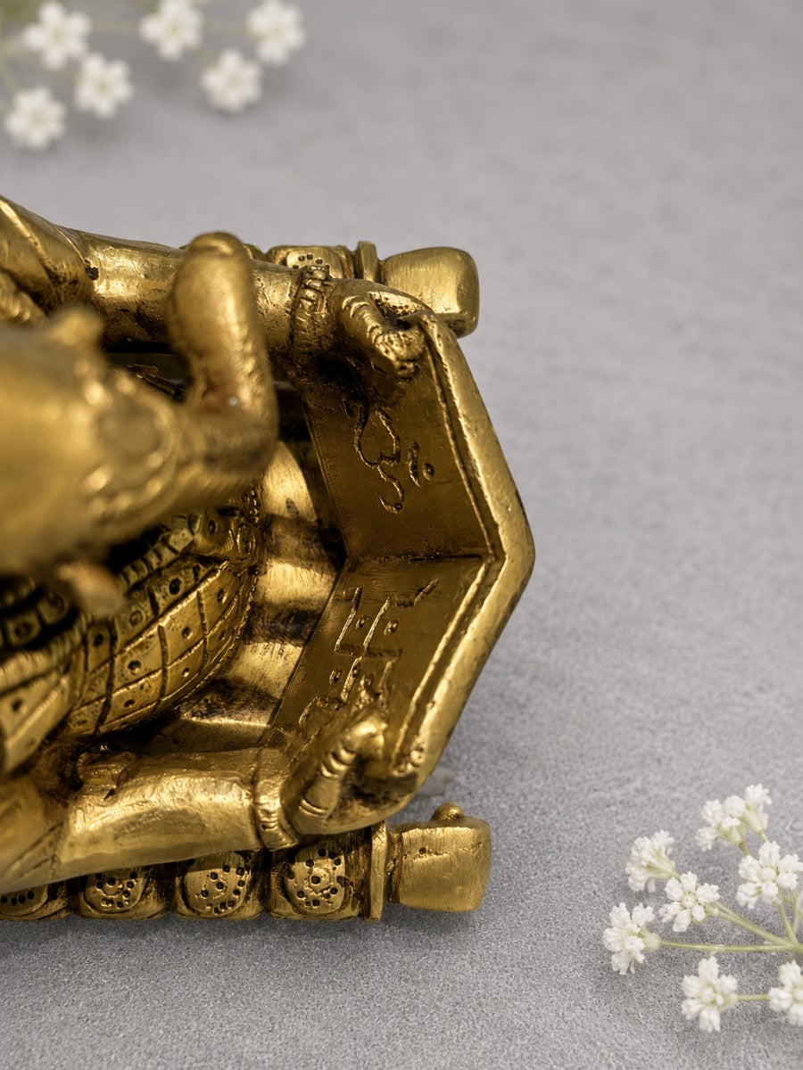 Brass Vidya Vinayak Ganesha Idol