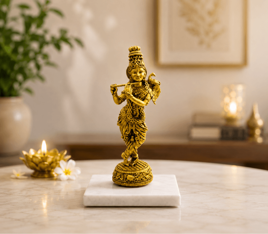 Elevate Your Decor with Krishna's Divine Presence