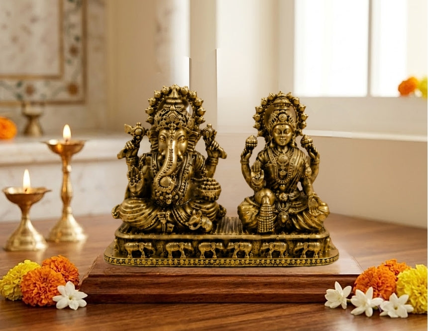 Lakshmi Ganesh - The Most Auspicious Pair for Wealth and Wisdom