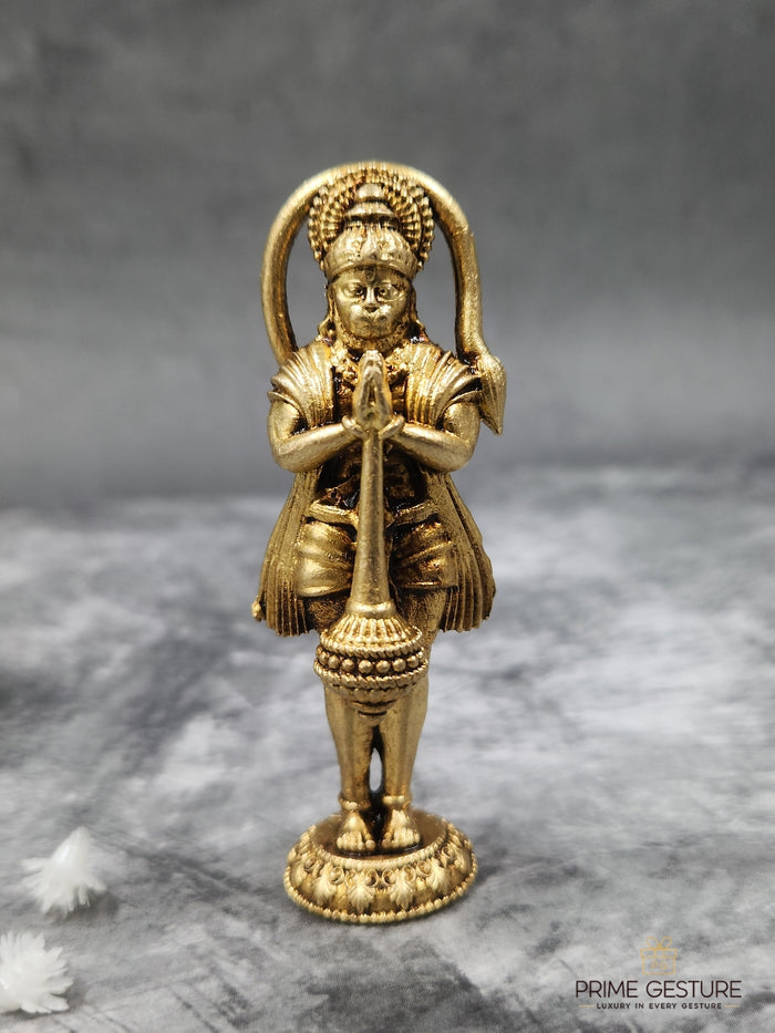 Brass Hanuman Ji Idol – Strength That Guards Your Space