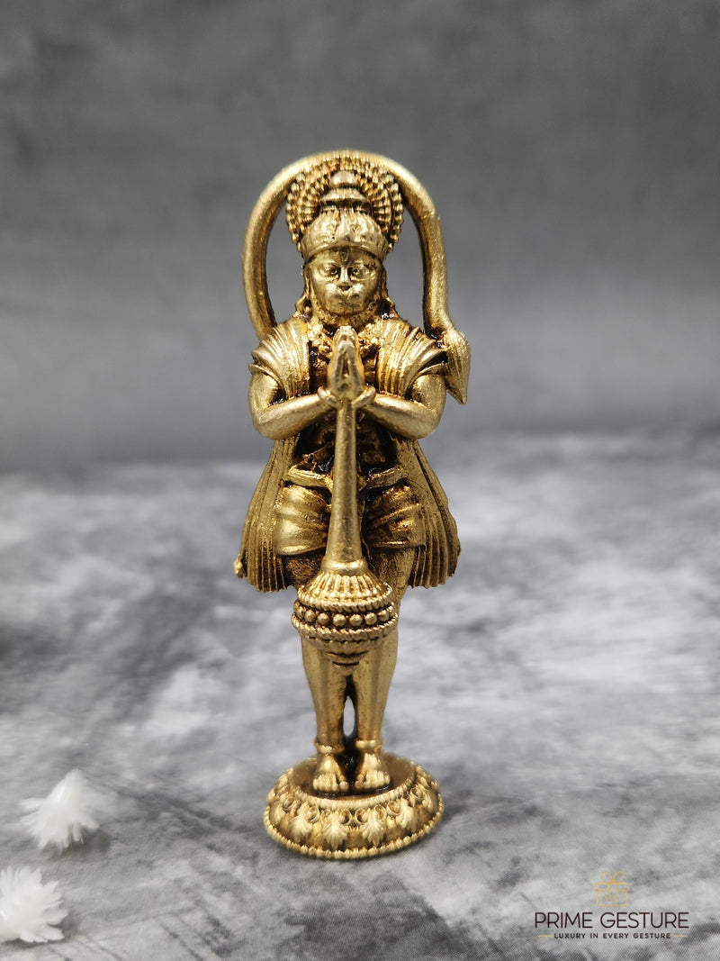 Brass Hanuman Ji Idol – Strength That Guards Your Space - Product Dimensions