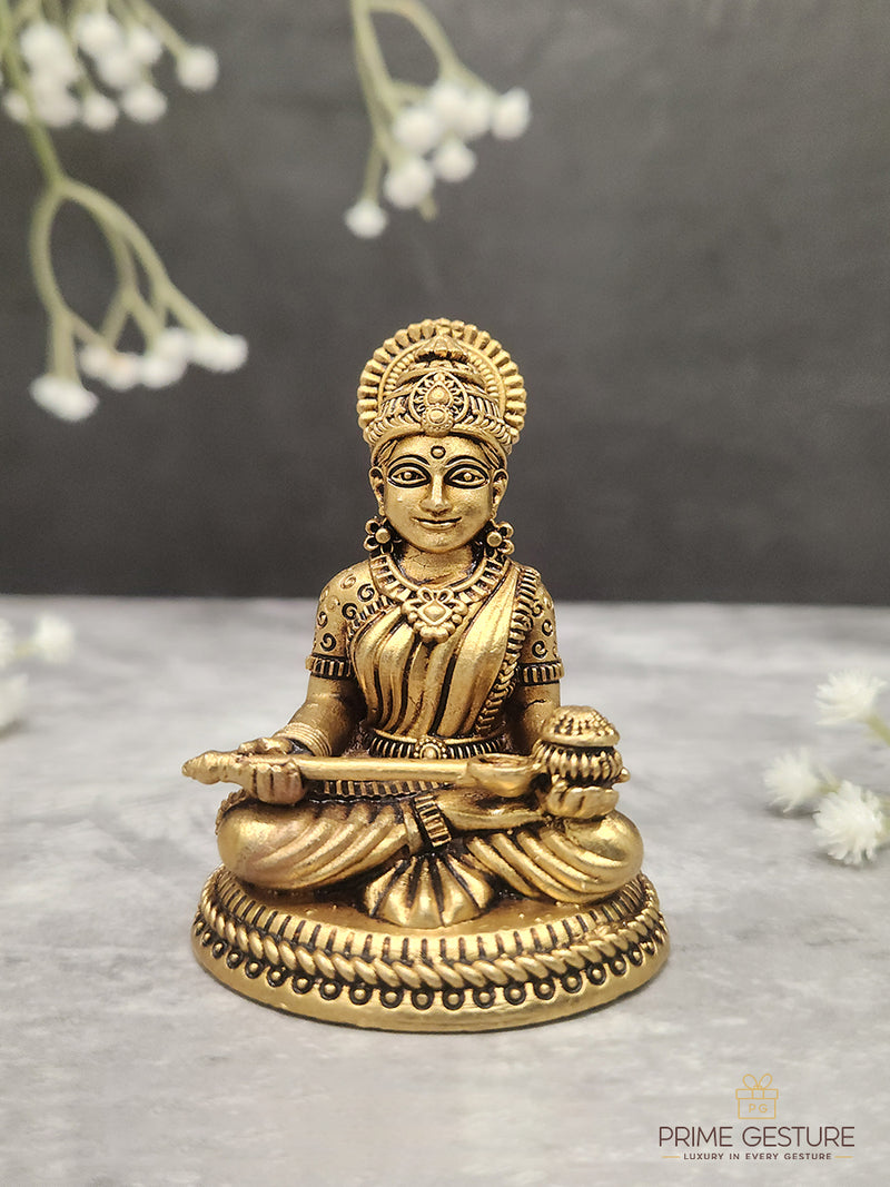 Brass Maa Annapurna Devi Idol - Product Dimensions