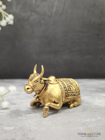 Nandi Ji Brass Idol