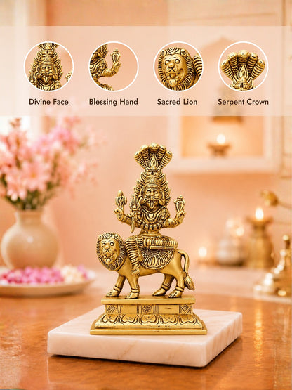 Brass Pratyangira Devi Idol