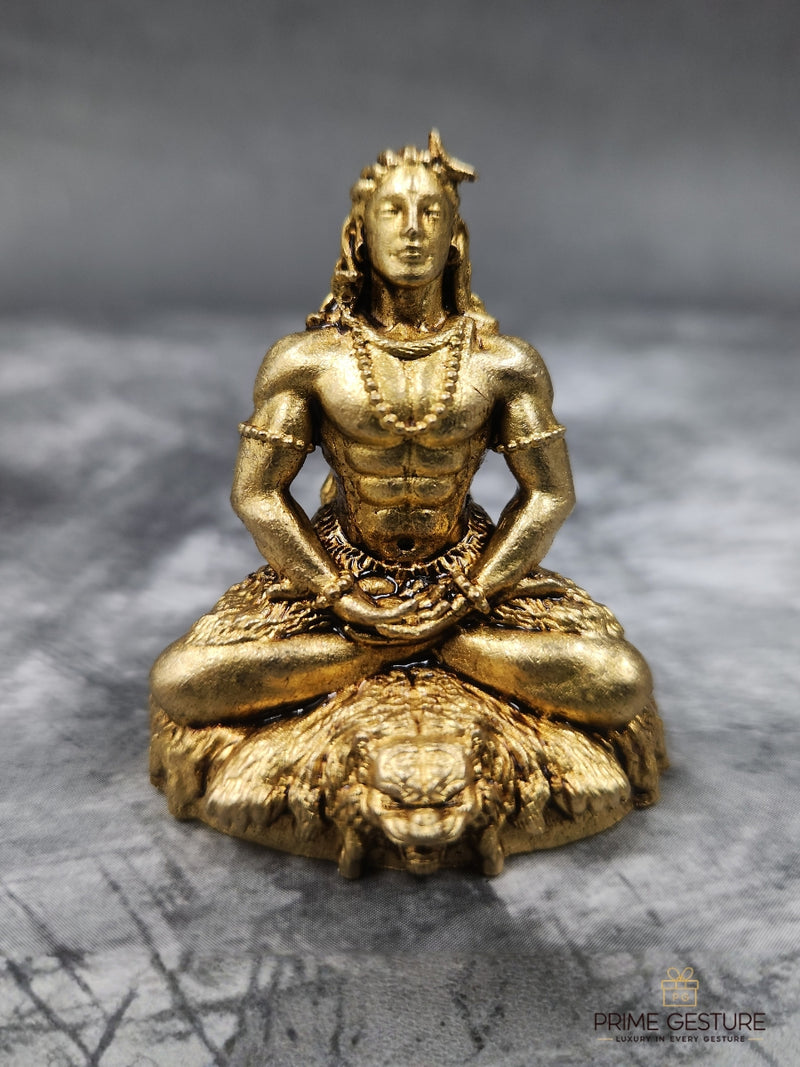 Brass Shiv Ji Idol – A Symbol of Calm & Inner Balance - Product Dimensions