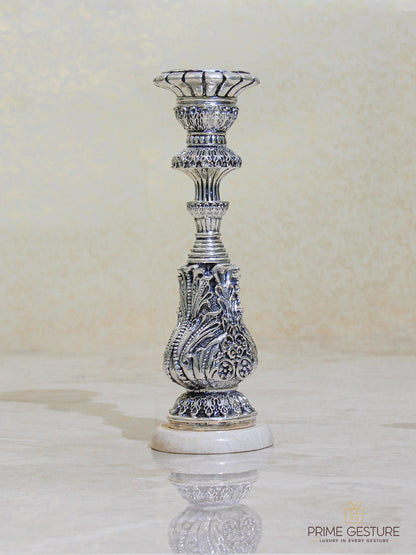 Silver Candle Holder
