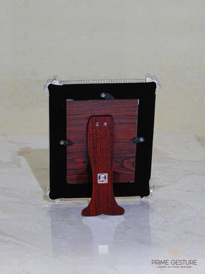 Silver Designer Photo Frame