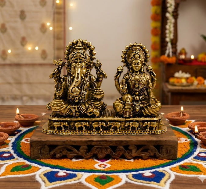 Why Lakshmi and Ganesha Are Worshipped Together
